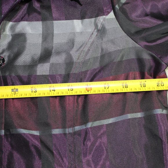 Vintage Cache Size: M Purple, Grey and Silver Jacket - Picture 3 of 5